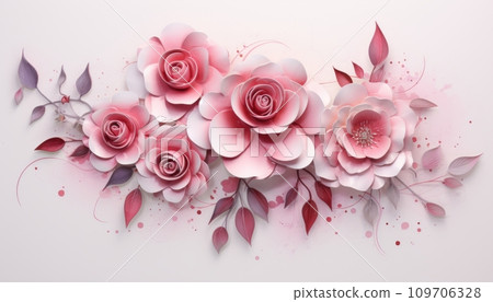 Captivating Valentines Day Card Background. A Radiant Reflection of Loves Essence Captivating Valentines Day Card Background. A Radiant Reflection of Loves Essence 109706328