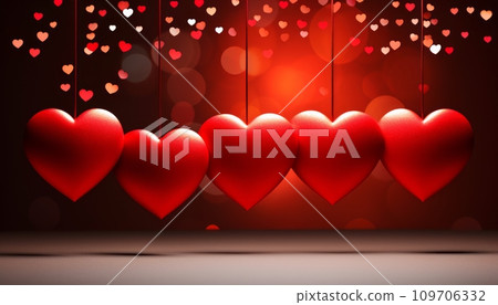 Loves Enchantment. Captivating Background for Valentines Day Greetings, Radiating Romance and Passion Loves Enchantment. Captivating Background for Valentines Day Greetings, Radiating Romance and Passion 109706332