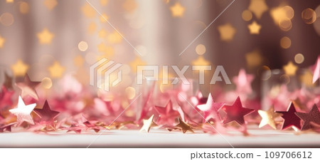 gold star shaped stars over white background with light shining through, gold star shaped stars over white background with light shining through, 109706612