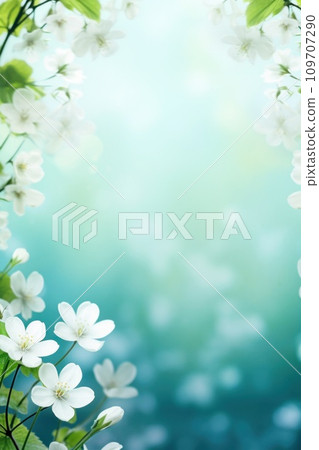 spring is a magic season. beautiful photorealistic wallpaper with copy space for text spring is a magic season. beautiful photorealistic wallpaper with copy space for text 109707290