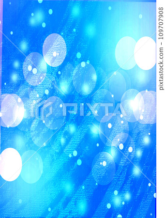 Blue bokeh background for seasonal, holidays, event celebrations and various design works 109707908