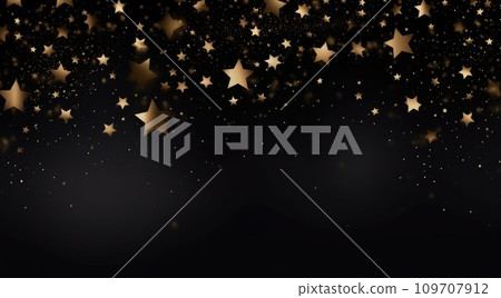 a christmas background with gold stars a christmas background with gold stars 109707912