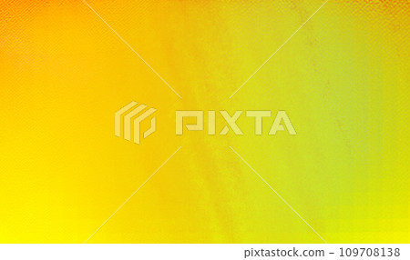 Yellow background banner, with copy space for text or your images 109708138