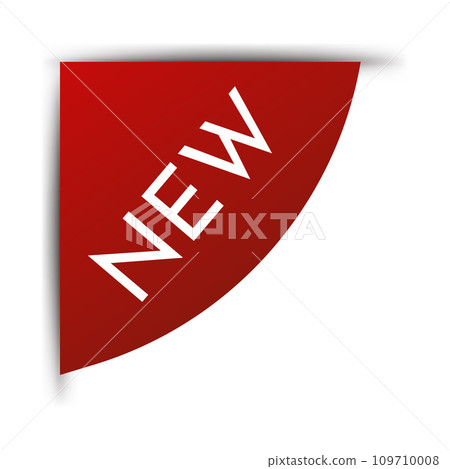 Price tag vector. Ribbon sale banner. New tag. Isolated vector illustration EPS10 Price tag vector. Ribbon sale banner. New tag. Isolated vector illustration EPS10 109710008