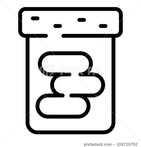 Chocolate paste bottle icon. Outline chocolate paste bottle vector icon for web design isolated on white background Chocolate paste bottle icon. Outline chocolate paste bottle vector icon for web design isolated on white background 109710792