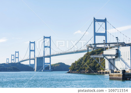 瀨戶內島波海道的來島海峽大橋 109711554
