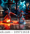 blazing flame object 109711618
