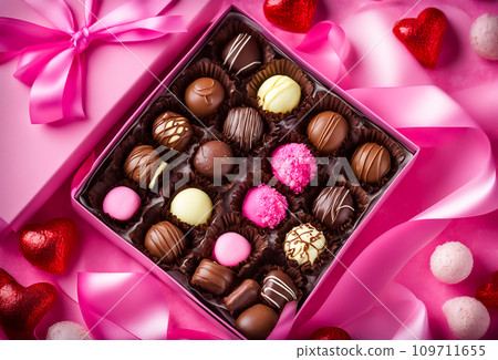 Cute chocolate valentine chocolate Cute chocolate valentine chocolate 109711655