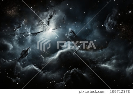 Galaxy light showing the depths of the universe AI image 3 Galaxy light showing the depths of the universe AI image 3 109712578