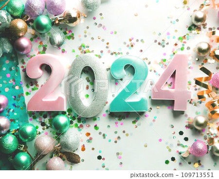 2024 2024 Text Character Logo Background Advertising Business AI generated image 109713551