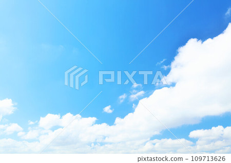 Summer blue sky and clouds Summer blue sky and clouds 109713626
