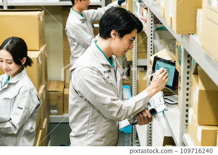 WMS for inventory management using pen input 109716240