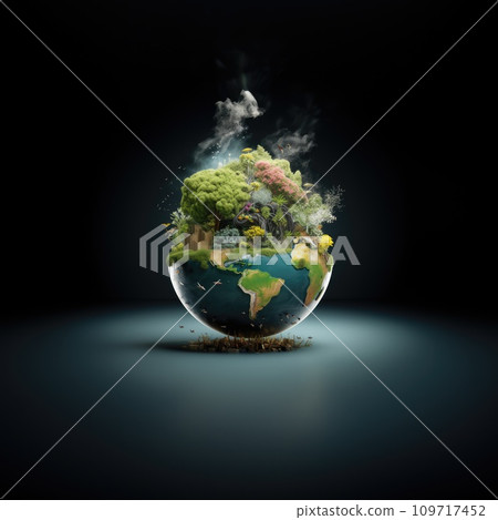 Save planet concept, Invest in our planet, Ecology concept, World environment day background 109717452