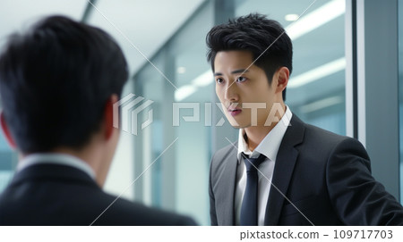 30多歲的男性商人形象 109717703