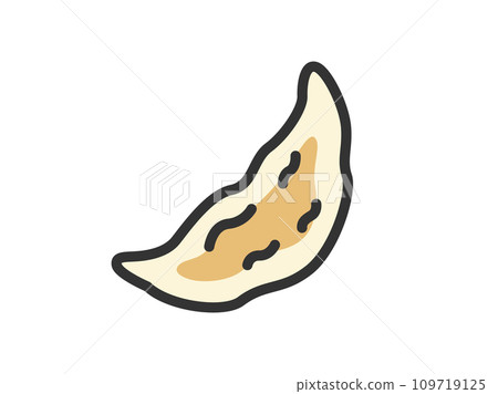 餃子圖示插圖（畫線顏色） 109719125