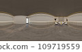 3D illustration of 360 degree rendering featuring modern themed Waiting room. 109719559