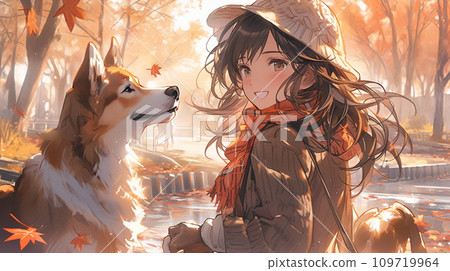 有秋天的落葉 109719964