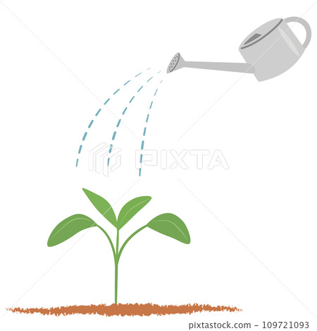 種植植物和噴壺 種植植物和噴壺 109721093