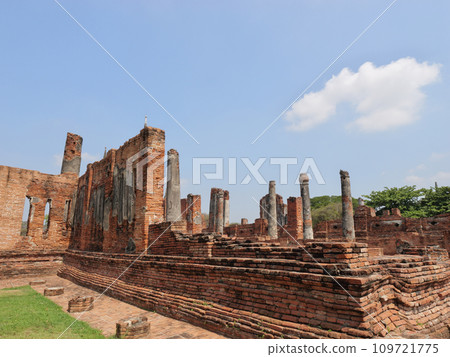 泰國阿尤特拉利夫雷斯Wat Phra海太陽寵物 泰國阿尤特拉利夫雷斯Wat Phra海太陽寵物 109721775