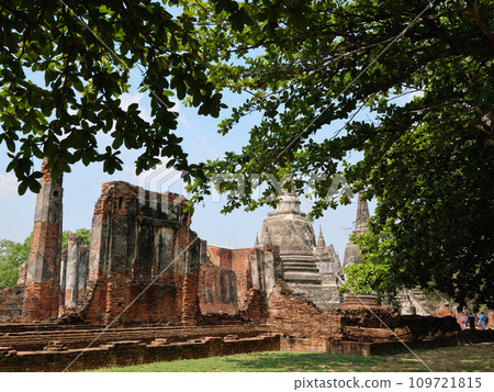 泰國阿尤特拉利夫雷斯Wat Phra海太陽寵物 泰國阿尤特拉利夫雷斯Wat Phra海太陽寵物 109721815