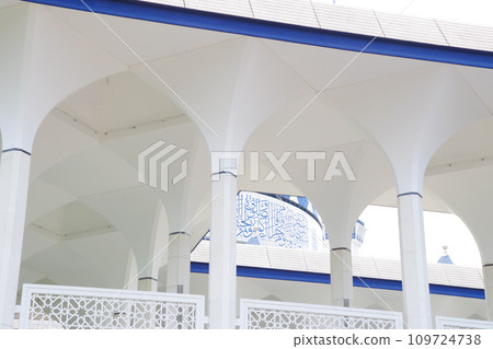 Blue Mosque in Malaysia Blue Mosque in Malaysia 109724738