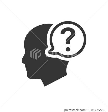 Doubt, Confusion Icon 109725530