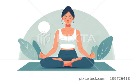 瑜珈 YOGA 運動 運動 飲食 109726418