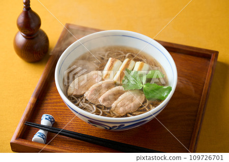Ducks with garlic Ducks with garlic 109726701