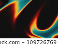 Grainy noise texture gradient background. Black, red, yellow and blue colors. 109726769