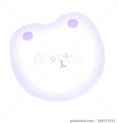 Cute Purple Bear Cartoon illustration Cute Bear Bear Sticker Cute Animal Animal Sticker Cute Element Cute Purple Bear Cartoon illustration Cute Bear Bear Sticker Cute Animal Animal Sticker Cute Element 109727031
