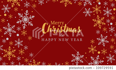 Merry Christmas. Festive design luxury background. Template for postcards, banners, posters and creative ideas Merry Christmas. Festive design luxury background. Template for postcards, banners, posters and creative ideas 109729591