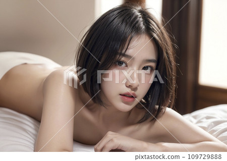 Asian women's sexy nudes (AI generated images) 109729888
