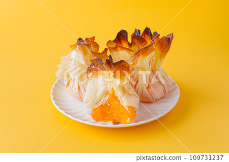 Traditional Portuguese sweets tulhinhas  109731237