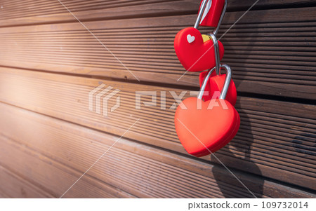 Love Heart locks at N-Seoul Tower, Seoul, South Korea, symbolize forever love with inscribed messages Love Heart locks at N-Seoul Tower, Seoul, South Korea, symbolize forever love with inscribed messages 109732014