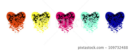 A broken heart. 109732488