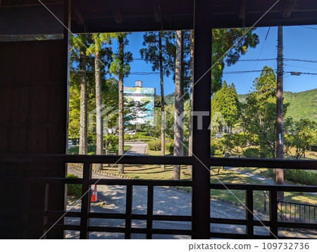 View of the five-storied pagoda of Rurikoji Temple from the second floor of Shinryutei (major repairs for Reiwa will be until March 2020) 109732736