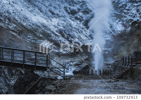 [地獄谷溫泉]涉地獄谷噴泉[下高井郡山之內町] 109732913