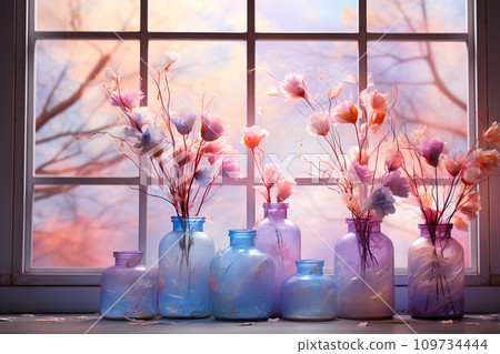 窗邊的鮮花 109734444