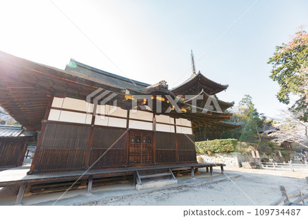 滋賀縣大津市三井寺三層寶塔 滋賀縣大津市三井寺三層寶塔 109734487