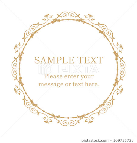 Luxurious antique frame/decorative frame gold Luxurious antique frame/decorative frame gold 109735723