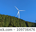 Wind turbine for wind power generation (Shiratakiyama Wind Farm, Yamaguchi Prefecture) 109736476