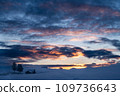 Scenery of Biei, Hokkaido 03_Sunrise over the snowy field 109736643