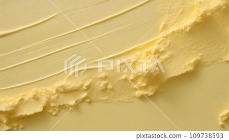 黃色奶油特寫（AI生成圖像） 109738593