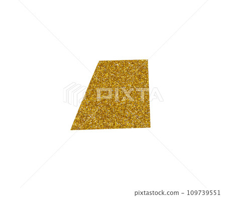 Gold glitter tape strip isolated on white background Gold glitter tape strip isolated on white background 109739551