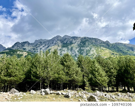 The village of Theth, Albanian Alps, Albania The village of Theth, Albanian Alps, Albania 109740106