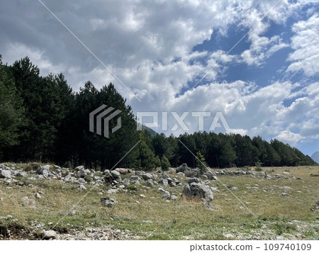 The village of Theth, Albanian Alps, Albania The village of Theth, Albanian Alps, Albania 109740109