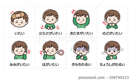 視覺支持_情感/表情圖片卡_男生3 109740323