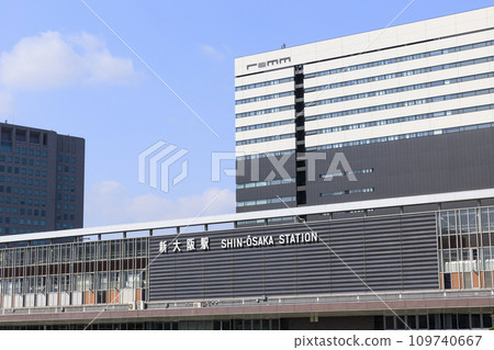 大阪市淀川區JR新大阪站外觀 大阪市淀川區JR新大阪站外觀 109740667