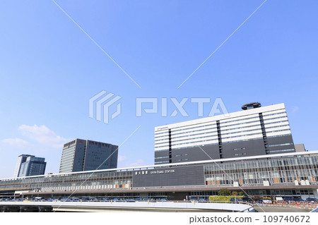 Exterior of JR Shin-Osaka Station, Yodogawa Ward, Osaka City 109740672