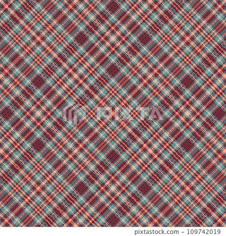 Tartan plaid pattern with texture. Tartan plaid pattern with texture. 109742019